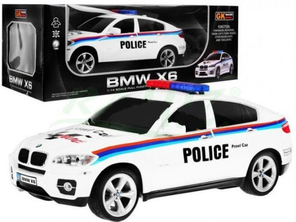 BMW RC Autíčko X6 POLICIA r/c - 1:14