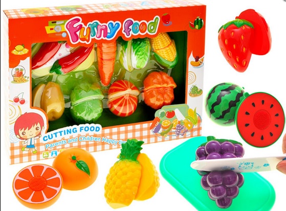 Detské ovocie a zelenina-krájané