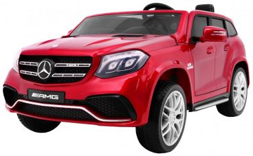 Elektrické autíčko pre deti Mercedes Benz GLS 63 AMG 4WD - červené lakované