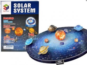 Puzzle 3D slnečná planéta Zem