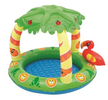 Nafukovací bazén Jungle + papagáj [52179]