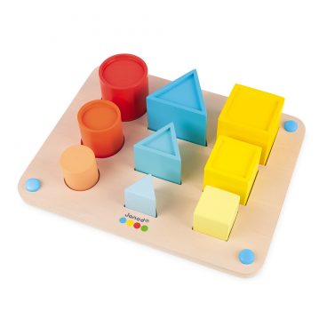 anod učíme sa tvary farby veľkosti séria Montessori
