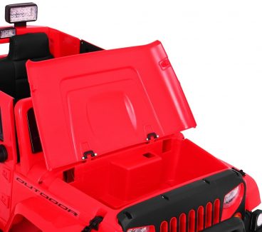 Elektrické autíčko pre deti Jepp MIGHTY 4x4 - červené