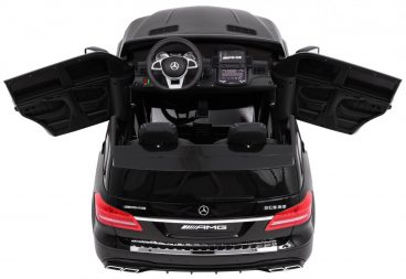 Elektrické autíčko pre deti Mercedes Benz GLS 63 AMG 4WD - čierne lakované