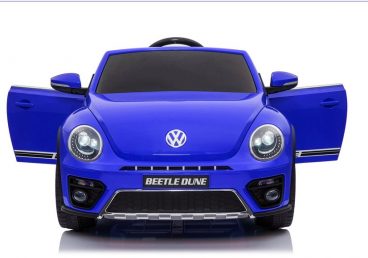 Elektrické autíčko pre deti Volkswagen GArbus, modrá farba